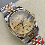 ロレックスコピー 31mm 316鋼 自動巻き時計 618